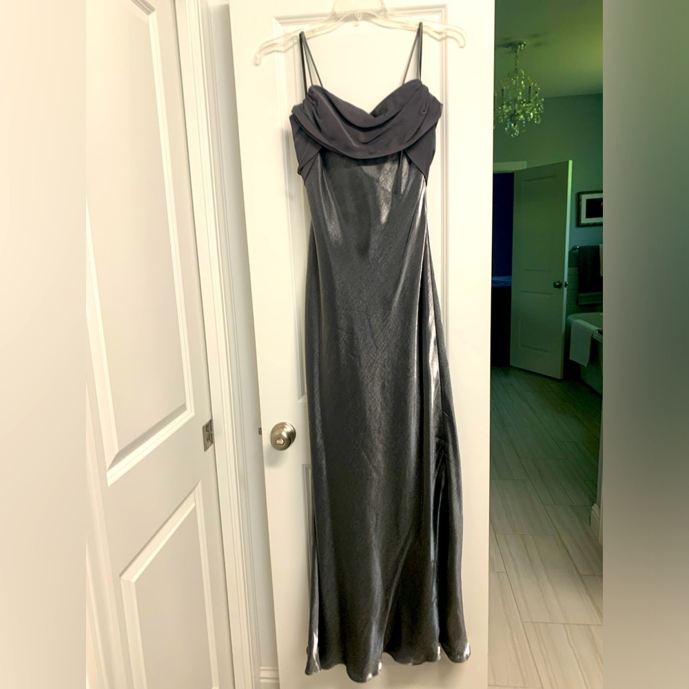 Betsy & Adam Silver metallic glow - size 14